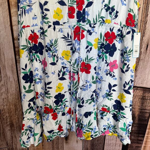 Draper James Dress The Waist Short RSVP Floral NWT 3X Spring Sleeveless Summer - Picture 4 of 8